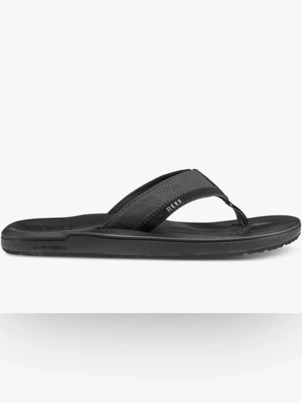 Reef Men's Black Cushion Flip Flop